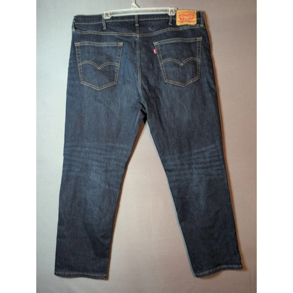 Levi's 541 Athletic Taper Jeans Mens Blue Denim Straight 40x30